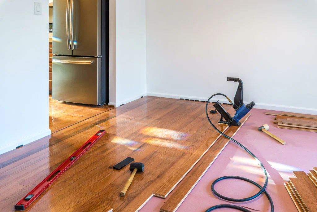 Premium flooring installation by Ryan's Home Improvement